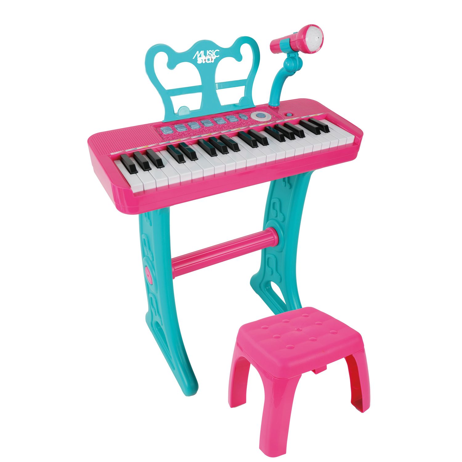 Tastiera 37 tasti con sgabello e microfono - Superstar