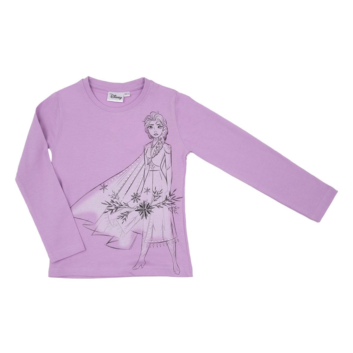 T-shirt manica lunga bimba lilla "frozen" - Disney