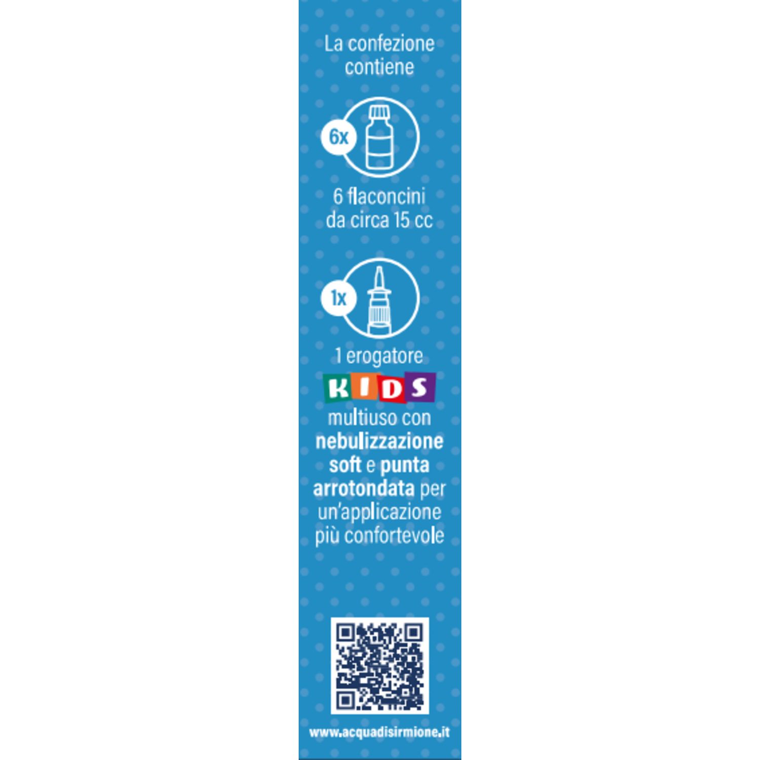 Flaconcini monodose (x6) con erogatore spray kids - acqua di sirmione - Acqua Di Sirmione