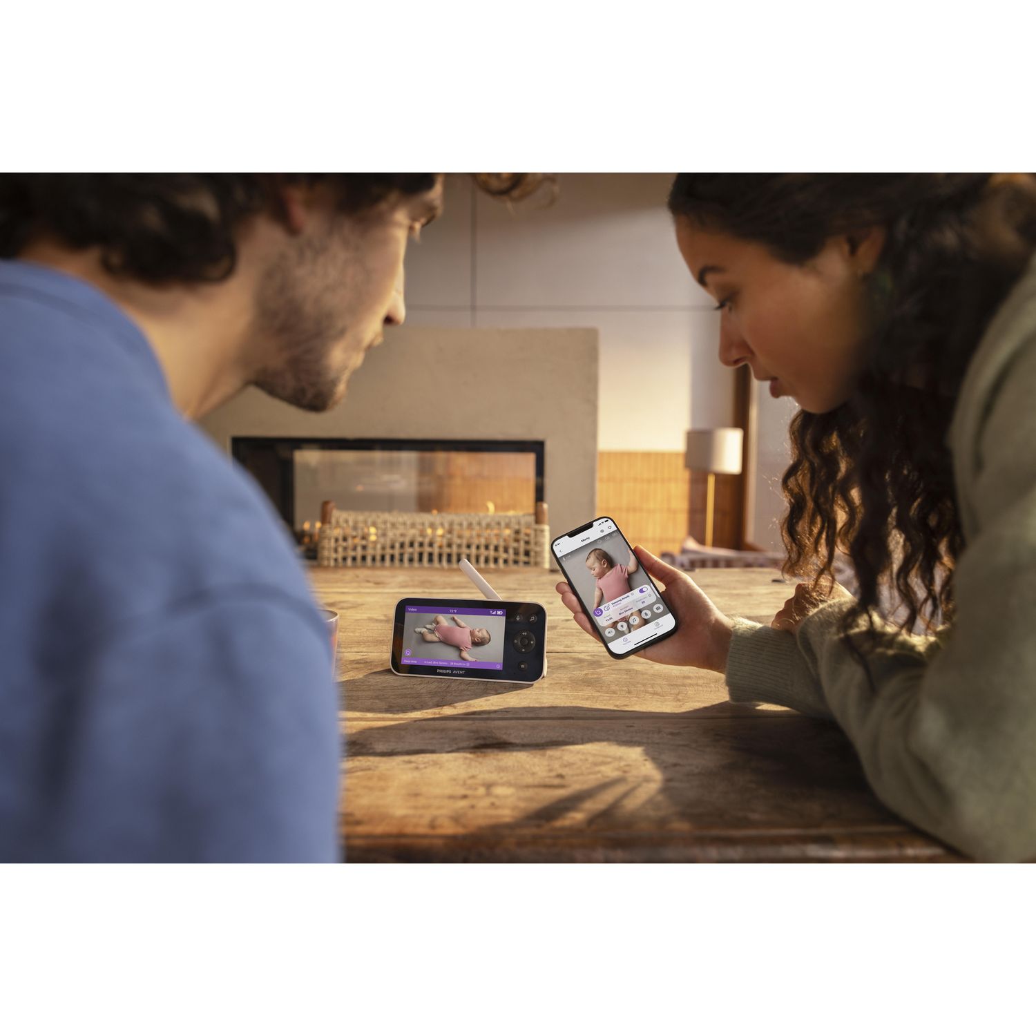 Video baby monitor premium connected con ai - philips avent - Avent