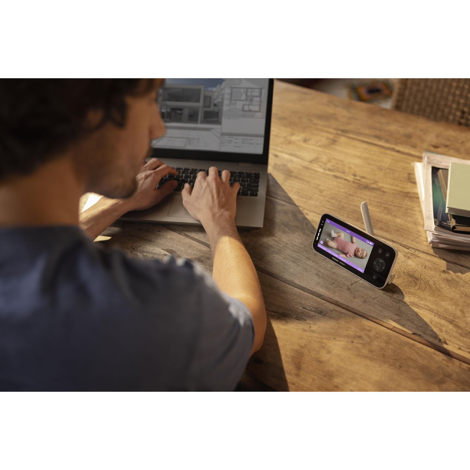 Video baby monitor premium connected con ai - philips avent - Avent