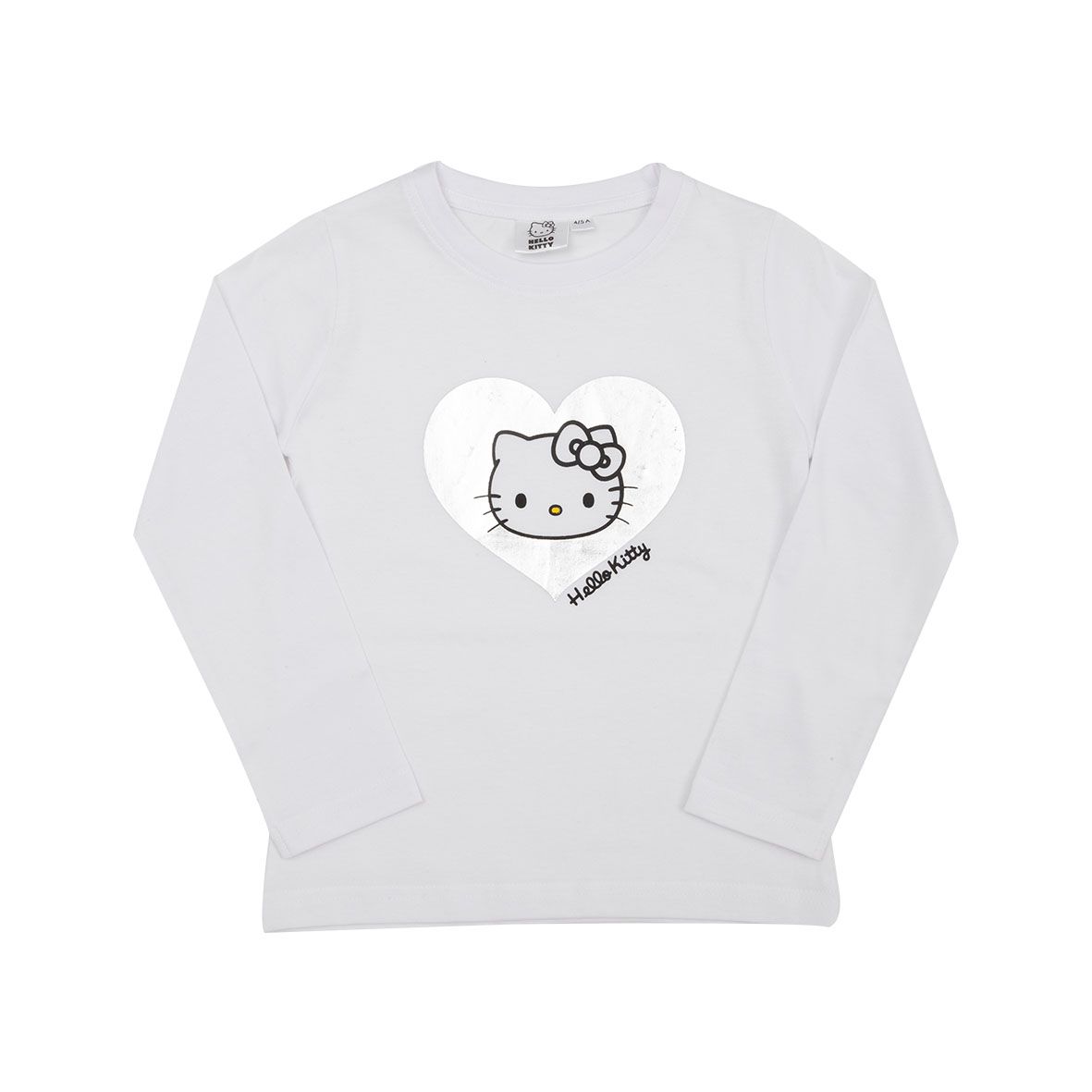 T-shirt manica lunga bimba bianca "hello kitty" - HELLO KITTY