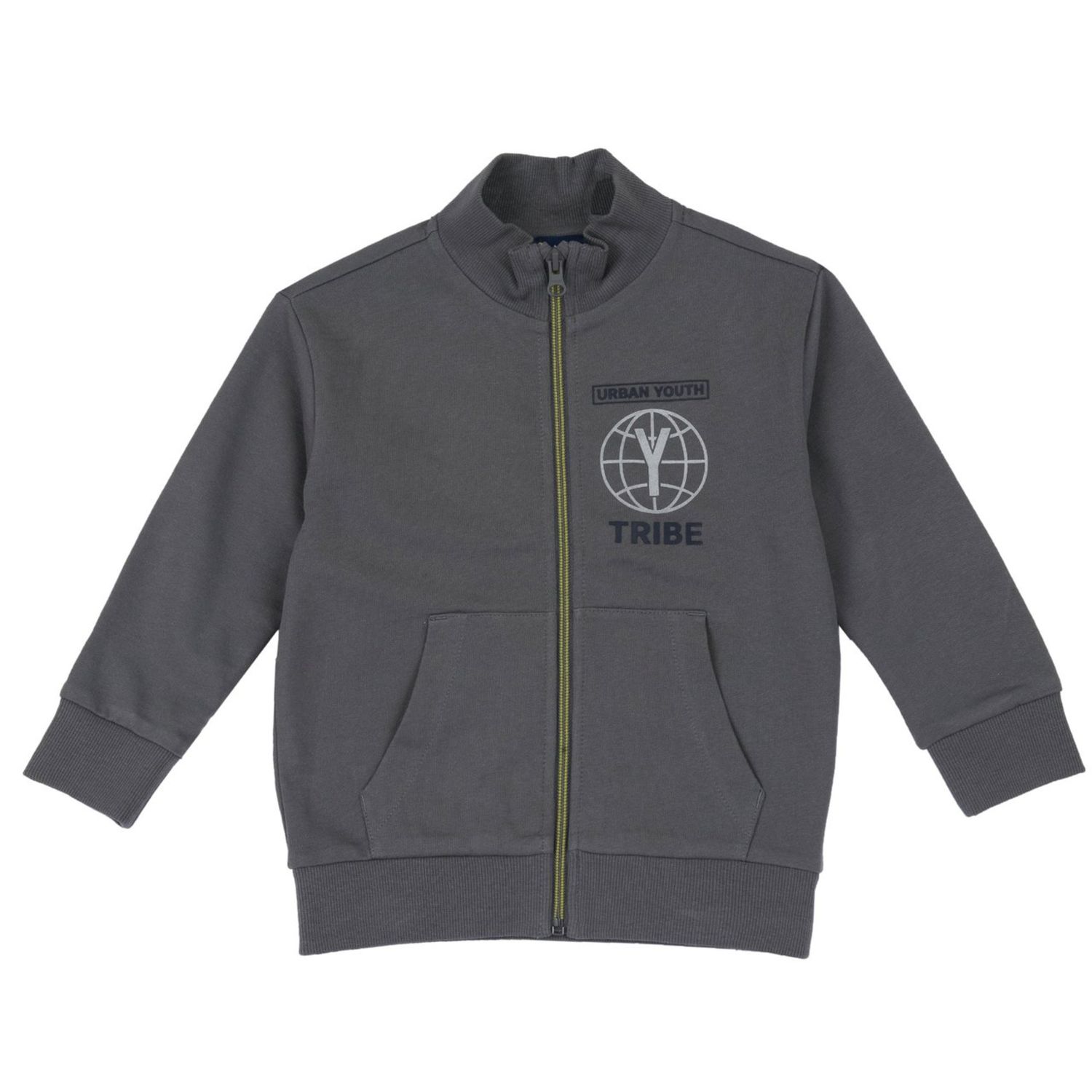 Cardigan french terry grigio st tribe - chicco - Chicco