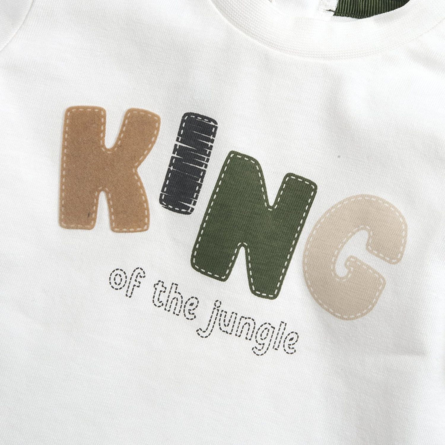 T.shirt scritta king - chicco - Chicco