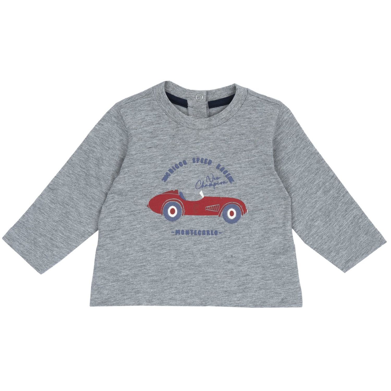 T.shirt ml grigia con macchina - chicco - Chicco