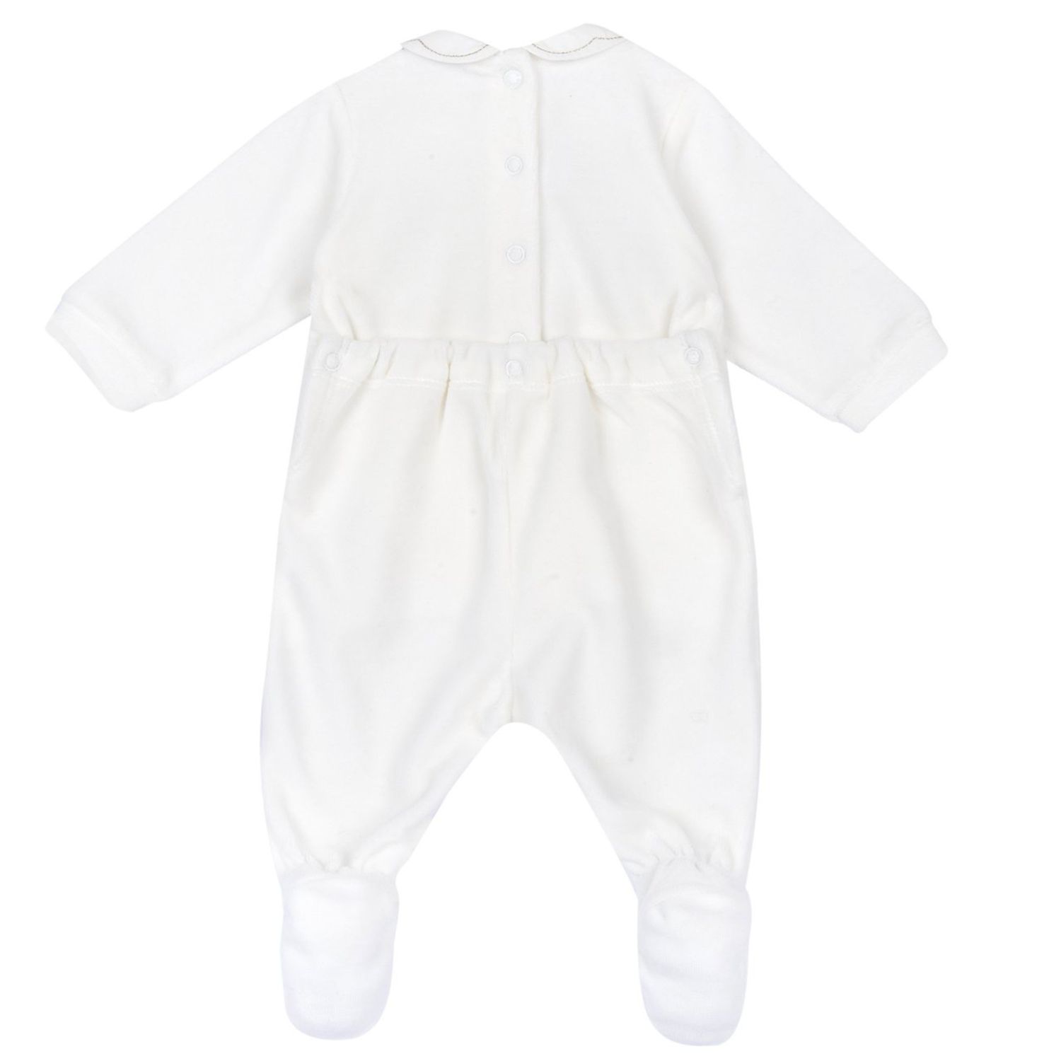 Tutina con apertura patello con piccoli cigni - chicco - Chicco