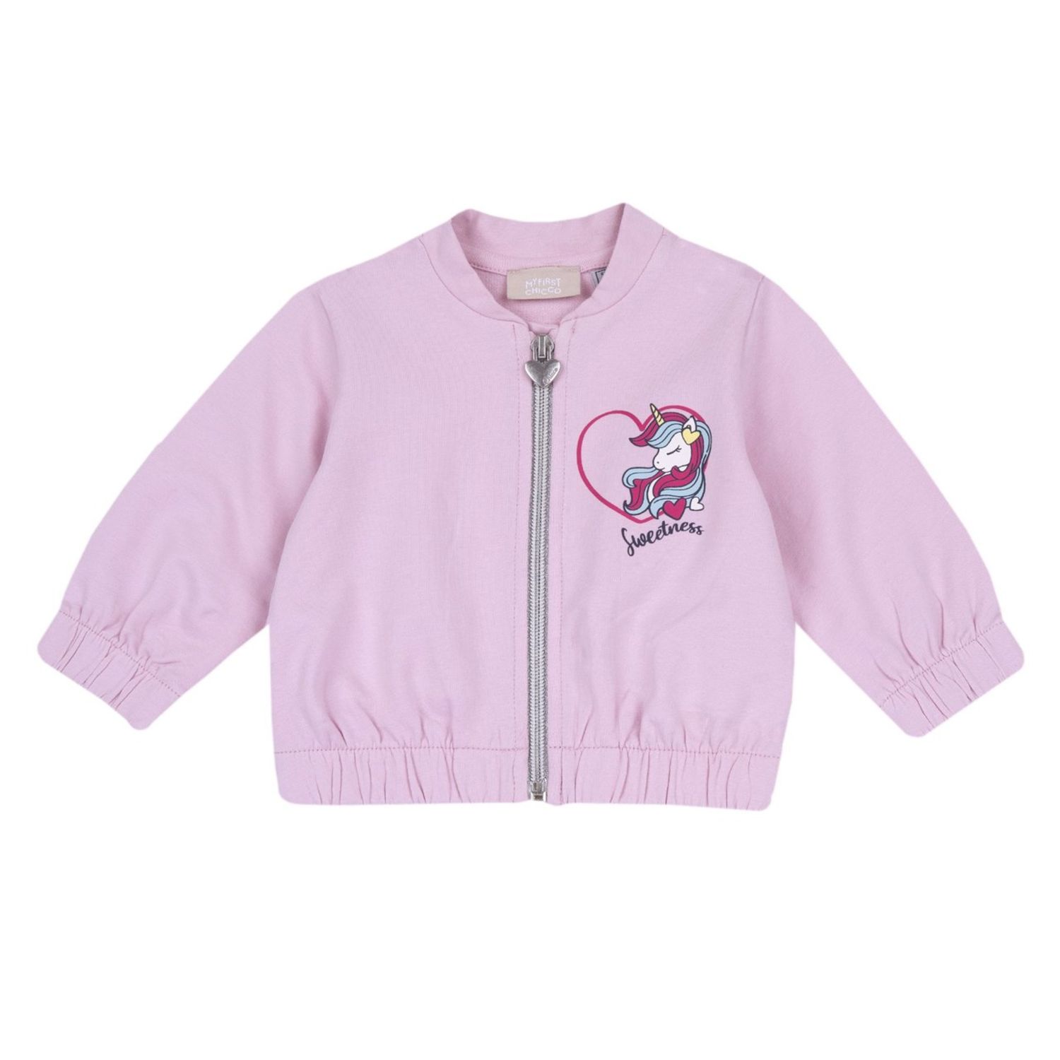 Cardigan french terry rosa - chicco - Chicco