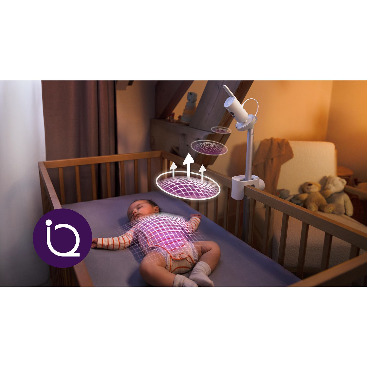 Video baby monitor premium connected con ai - philips avent - Avent