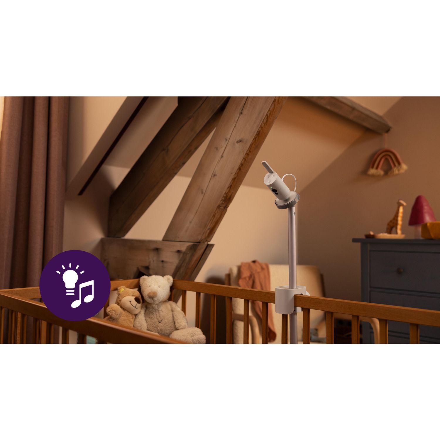 Video baby monitor premium connected con ai - philips avent - Avent