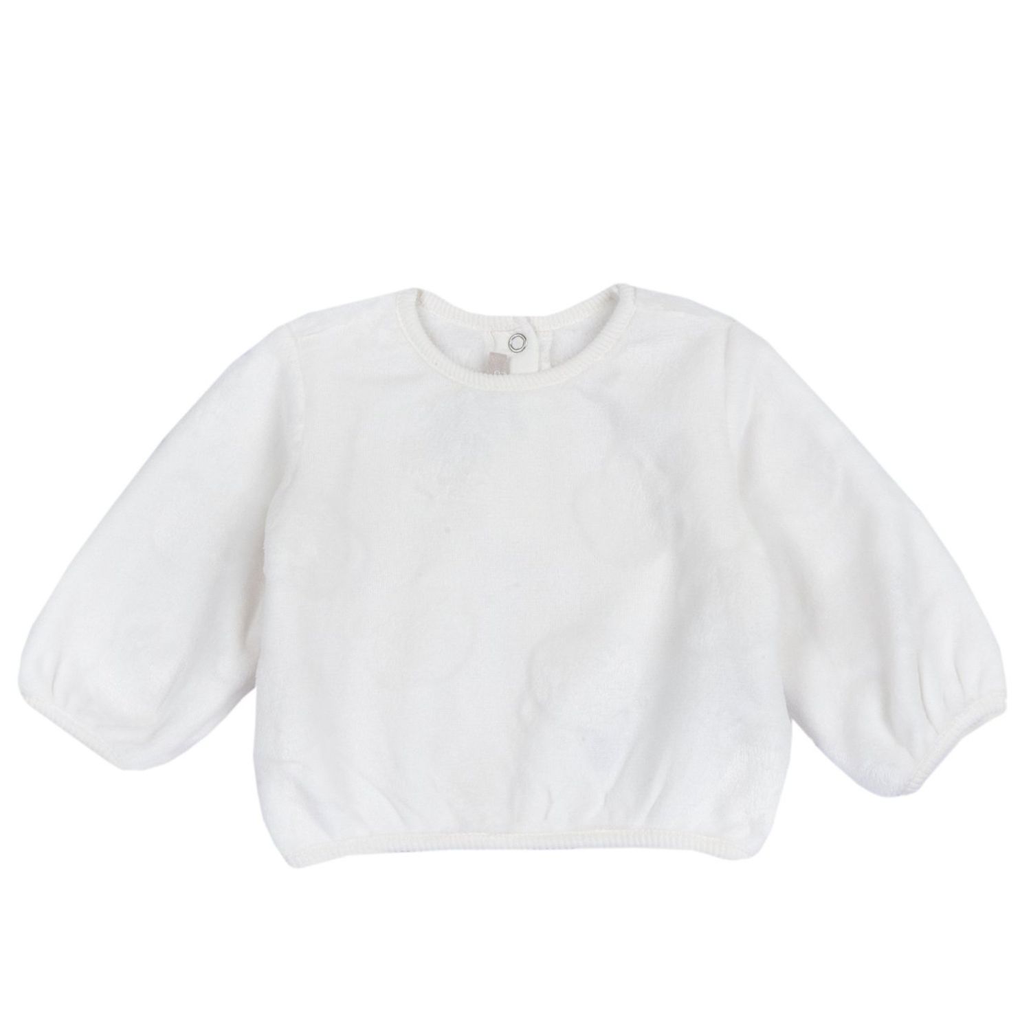 Sweat shirt pellicciotto bianco - chicco - Chicco