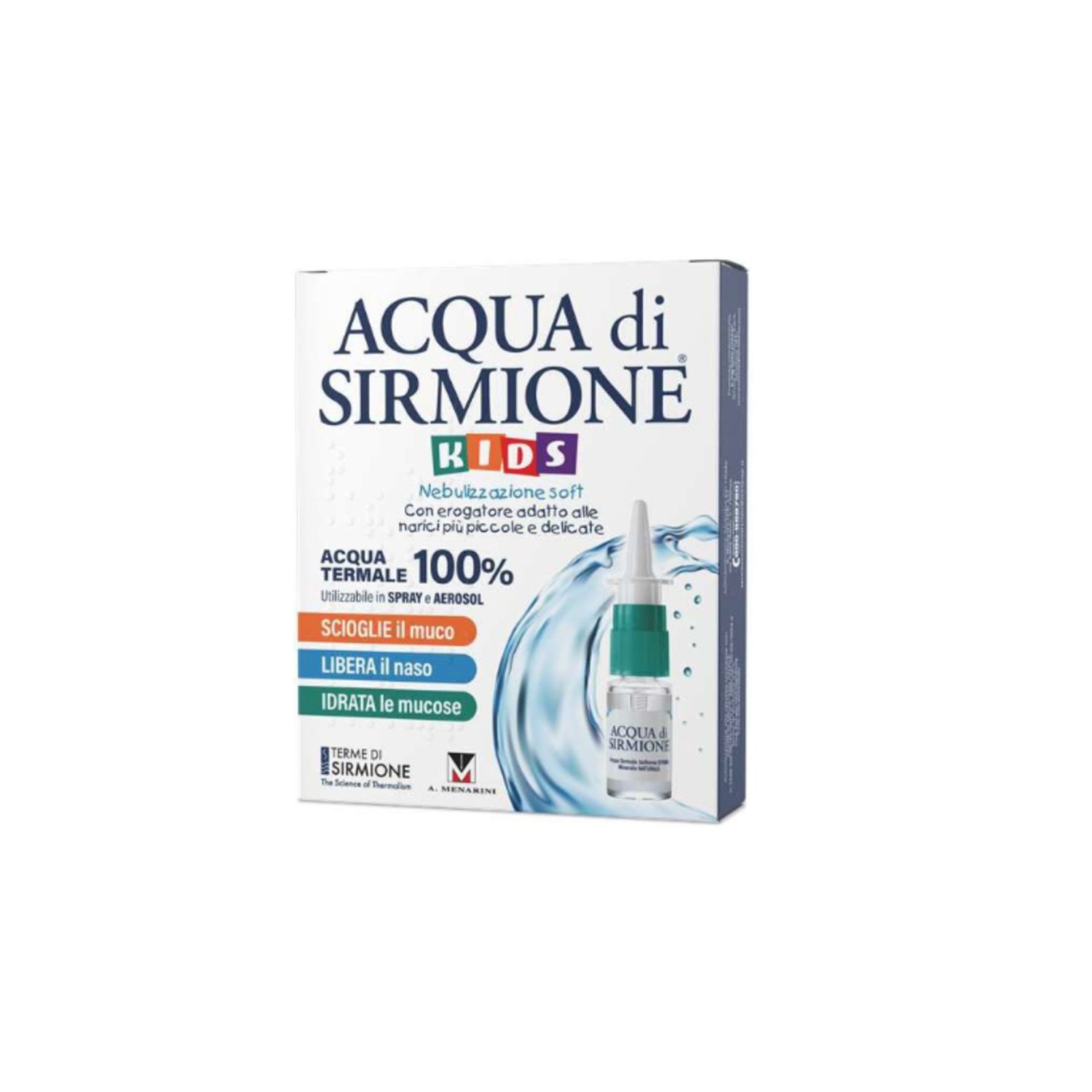 Flaconcini monodose (x6) con erogatore spray kids - acqua di sirmione - Acqua Di Sirmione