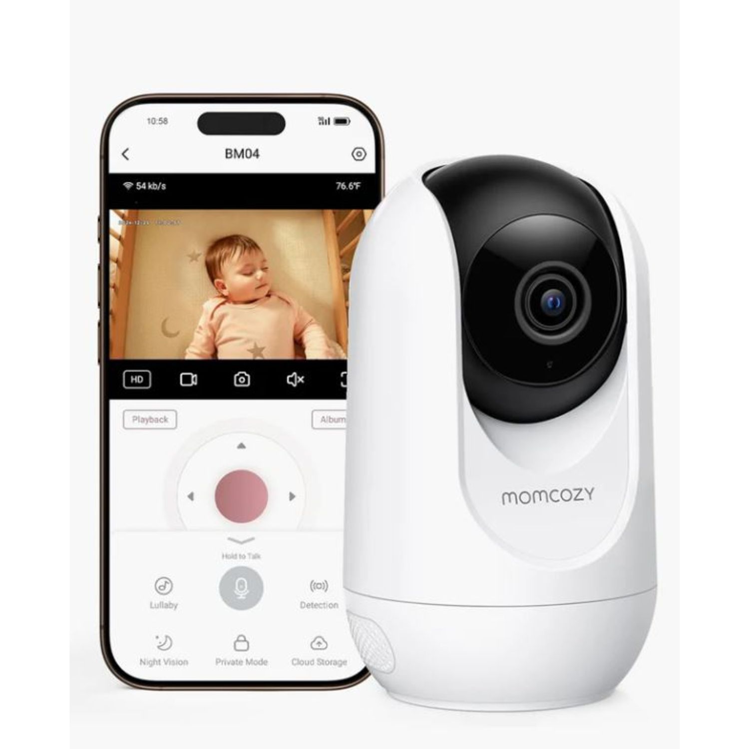 Camera aggiuntiva per video baby monitor bm04 - momcozy - MOMCOZY