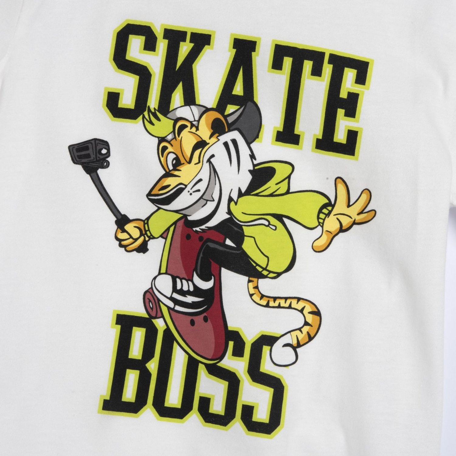 Maglietta manica lunga panna tigrotto - chicco - Chicco