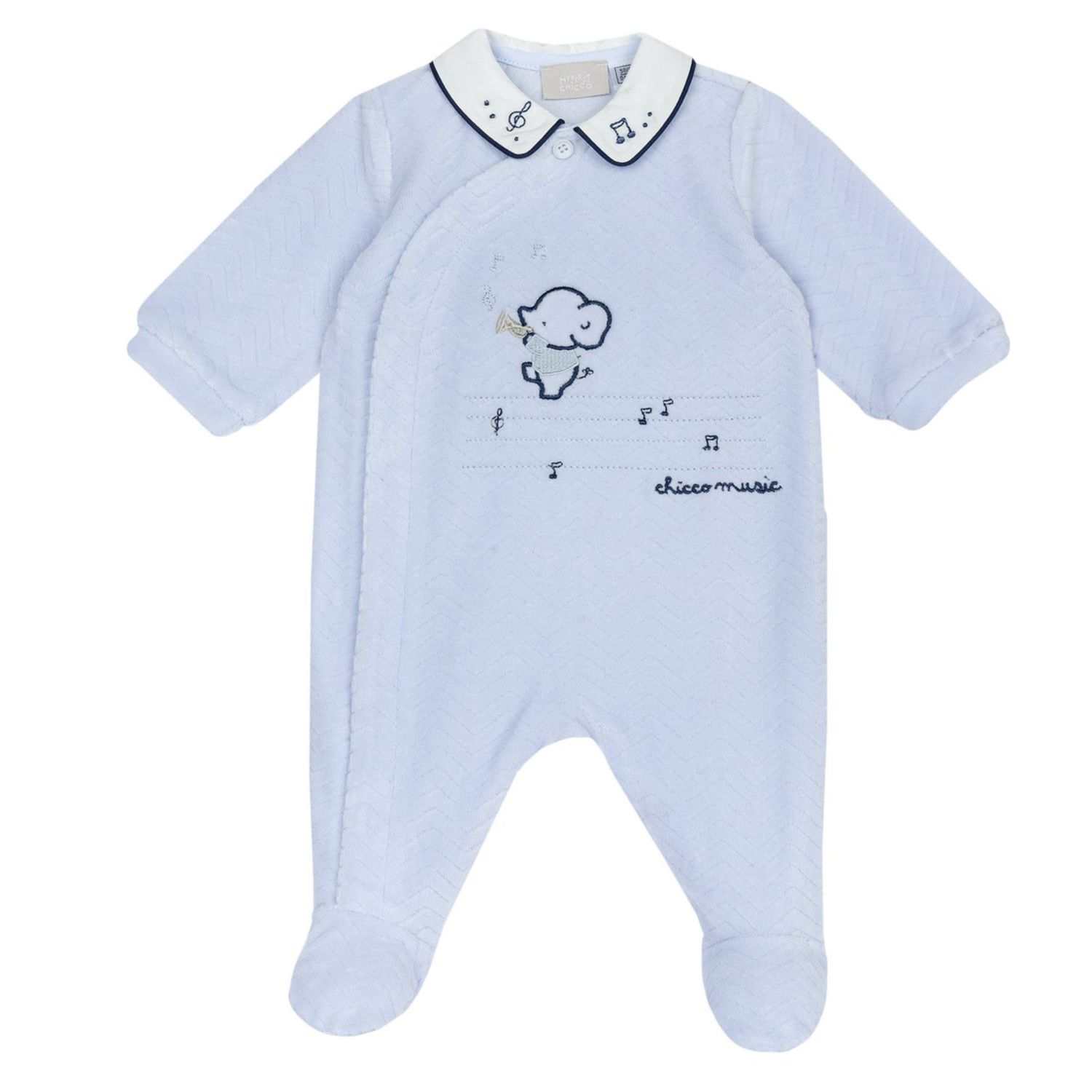 Tutina aperta davanti con elefantino - chicco - Chicco