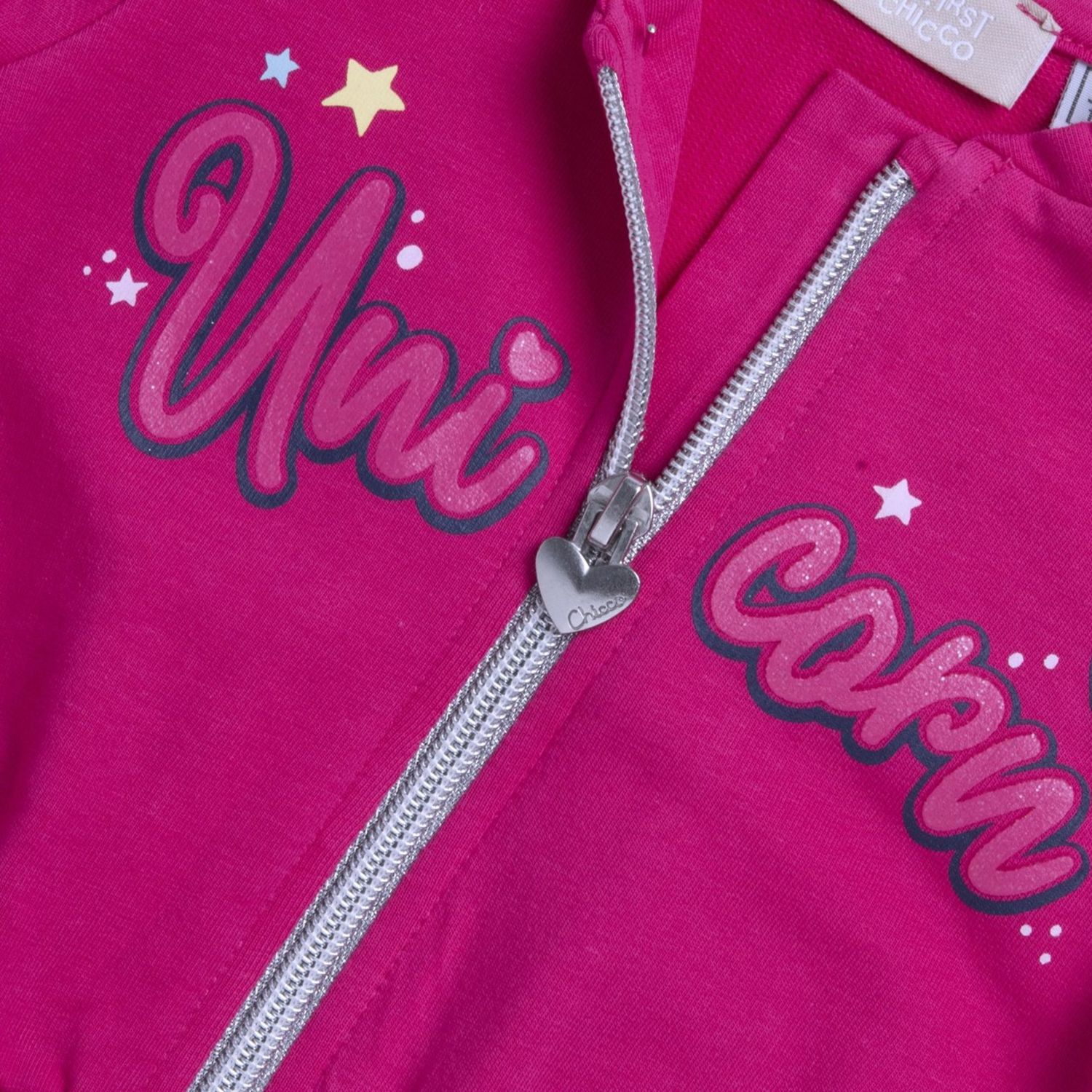 Cardigan french terry fuxia - chicco - Chicco