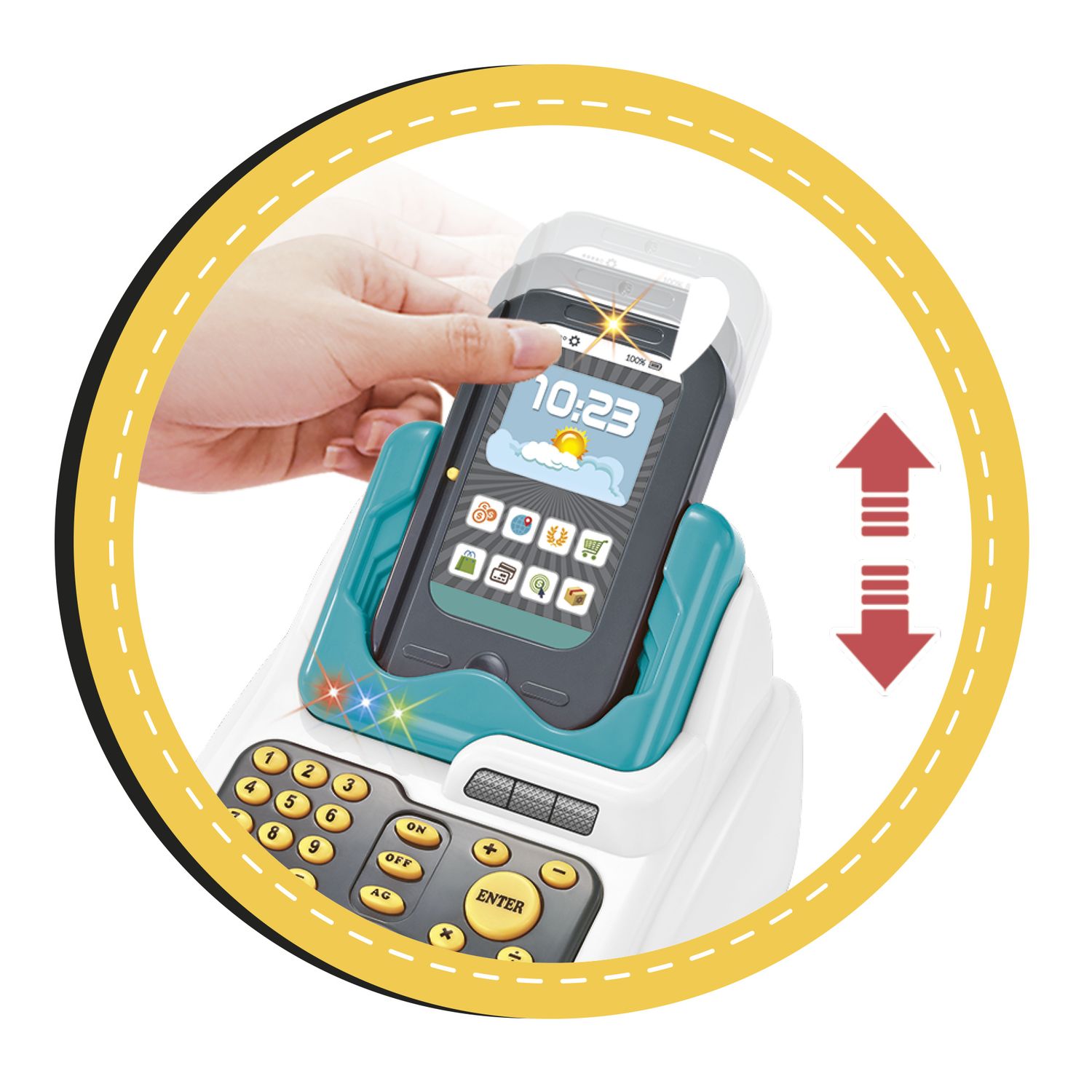 Supermarket playtime con cassa e carrello - Superstar