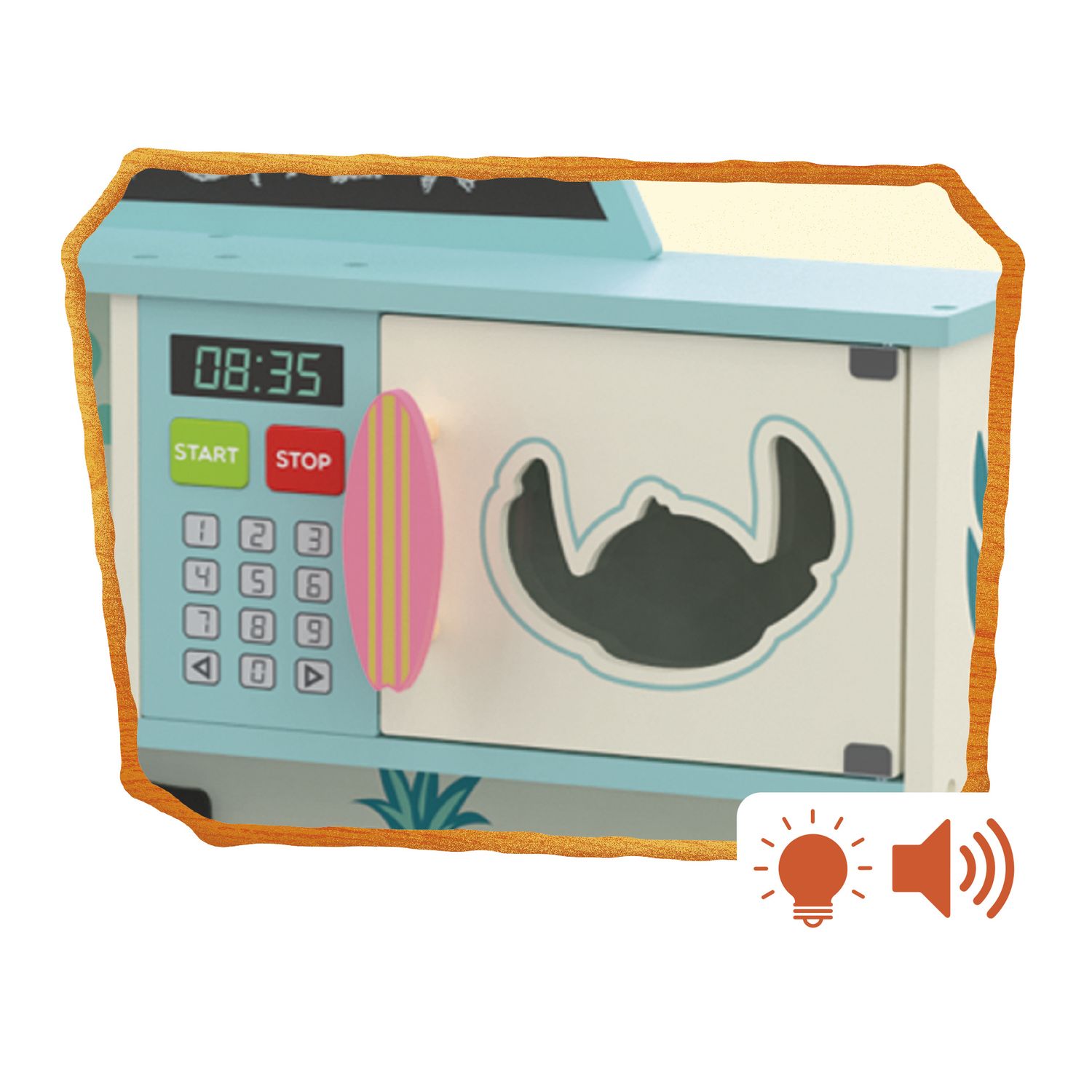 Cucina in legno aloha con luci e suoni – disney stitch - WOOD N'PLAY