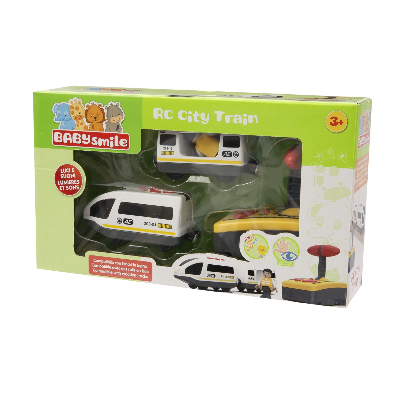 Trenino radiocomandato con luci e suoni - Baby Smile