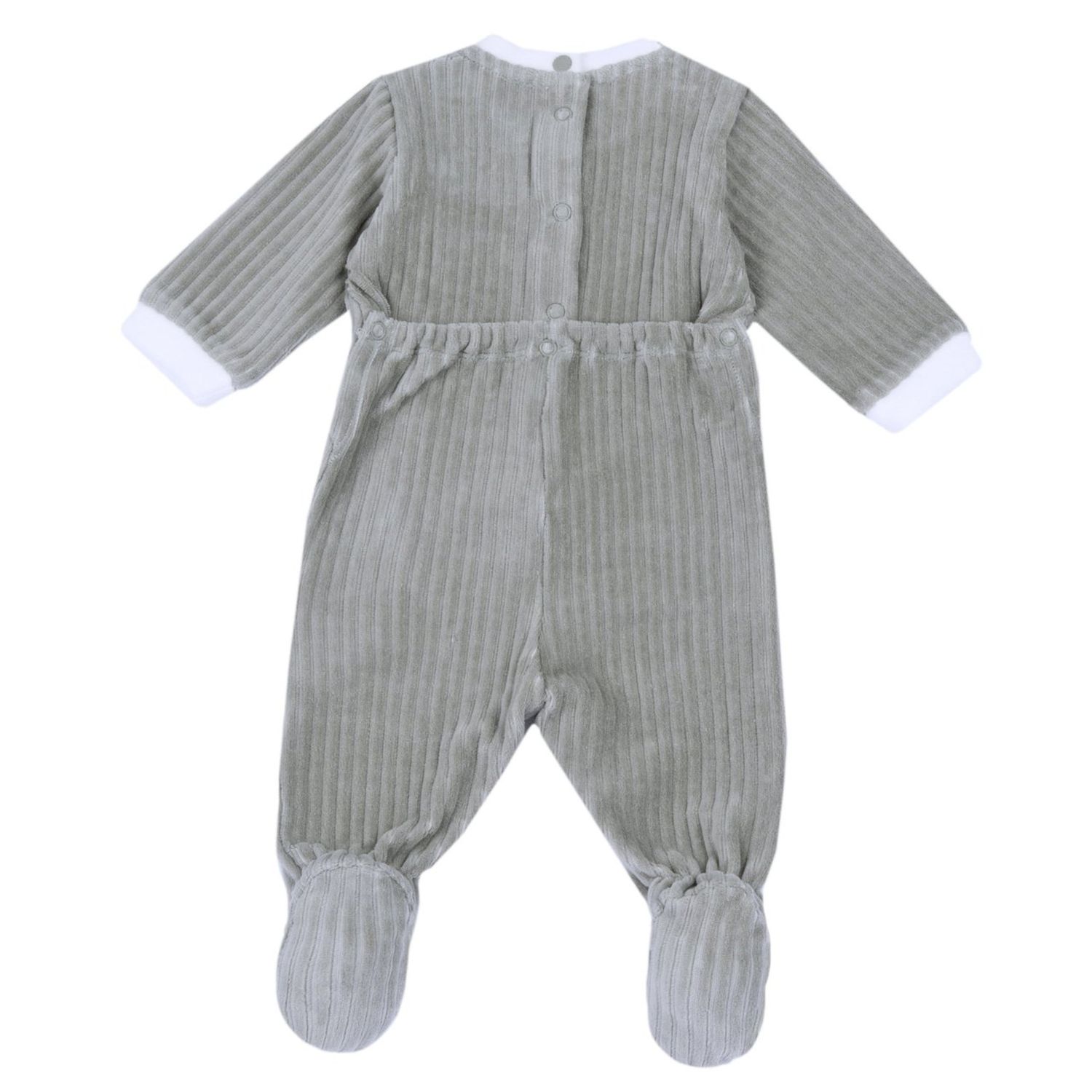 Tutina con apertura patello con tre animaletti - chicco - Chicco