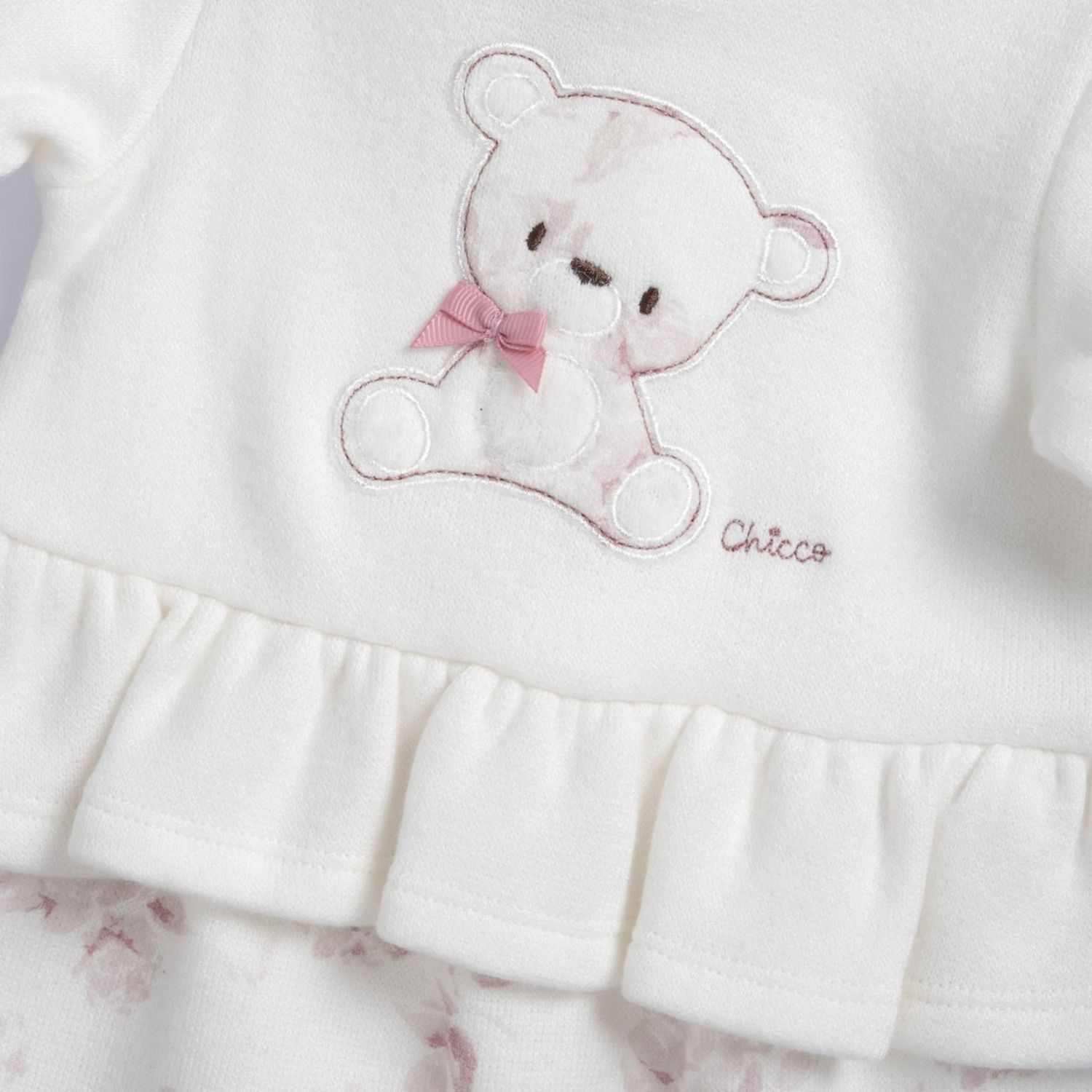 Tutina aperta entrogamba con orsacchiotto - chicco - Chicco