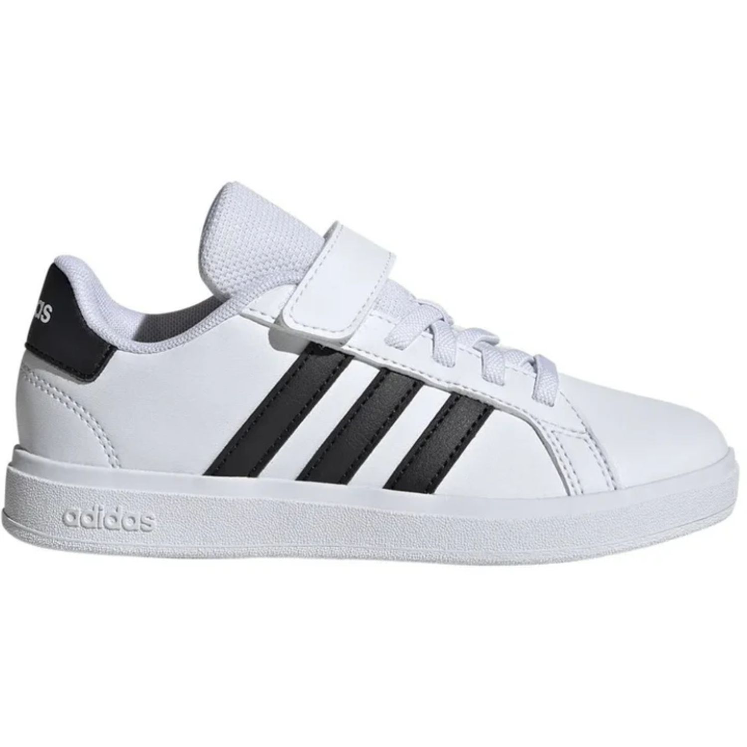 Grand court bianca bande nere - adidas - Adidas