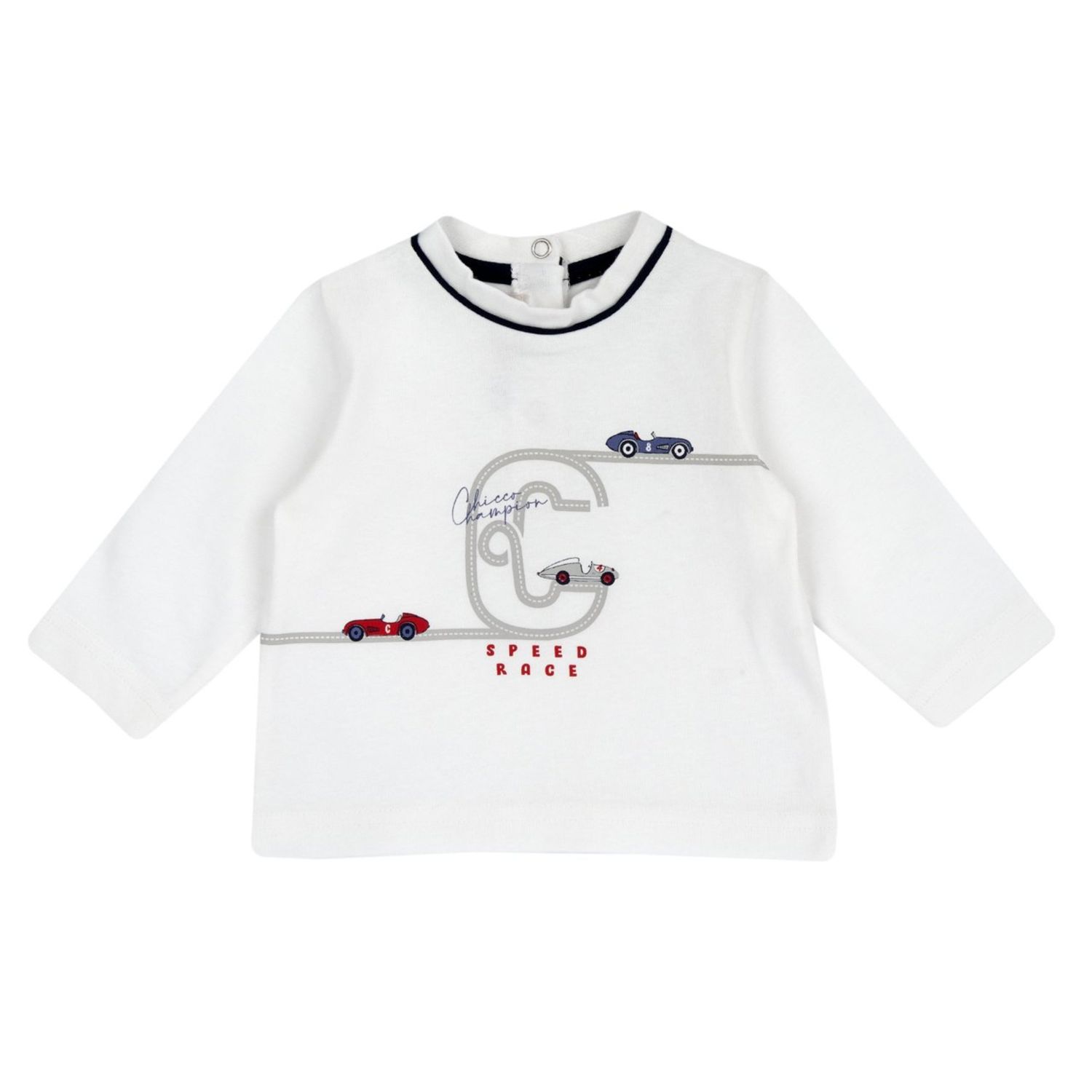 T.shirt m/l panna con c e macchine - chicco - Chicco