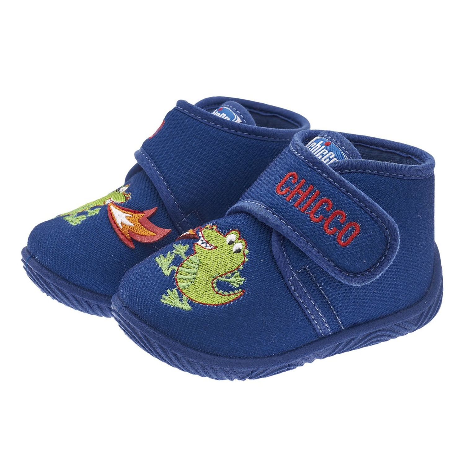 Polacchino toil casa blu con dino - chicco - Chicco