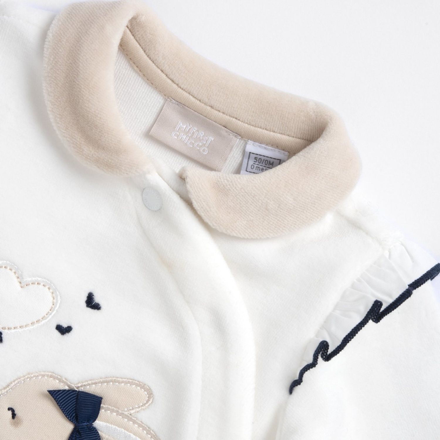 Tutina aperta davanti con coniglietta - chicco - Chicco