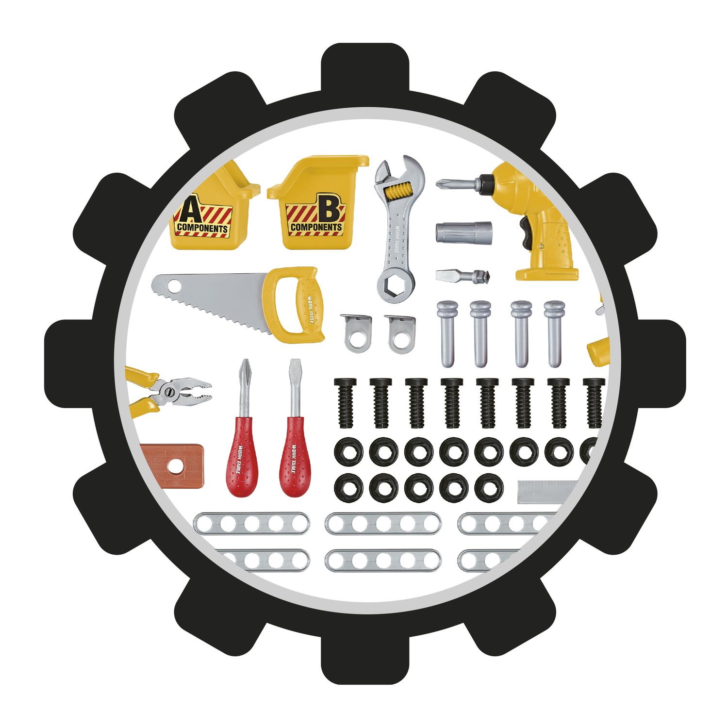 Banco da lavoro con trapano elettrico - Superstar