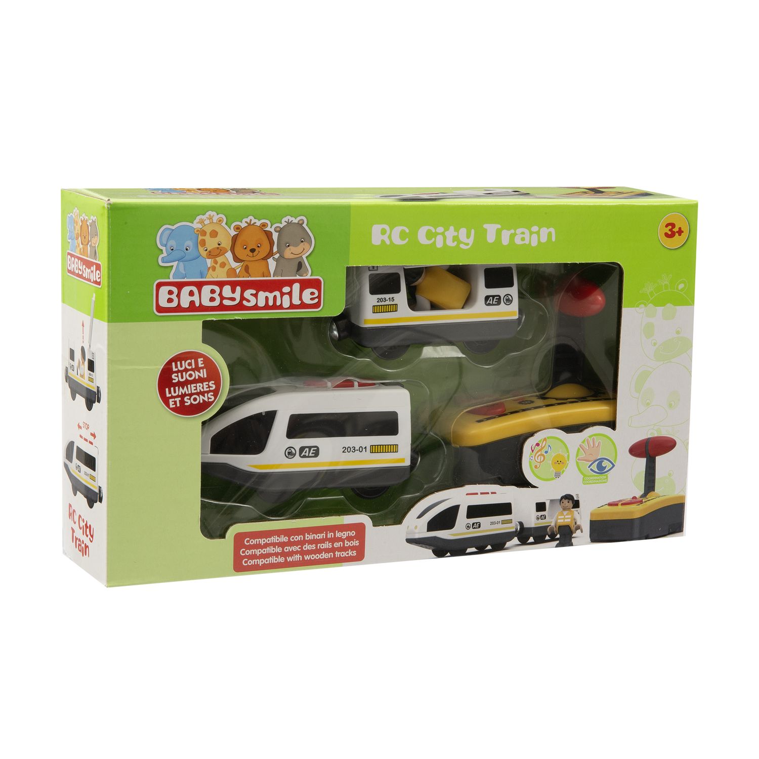 Trenino radiocomandato con luci e suoni - Baby Smile
