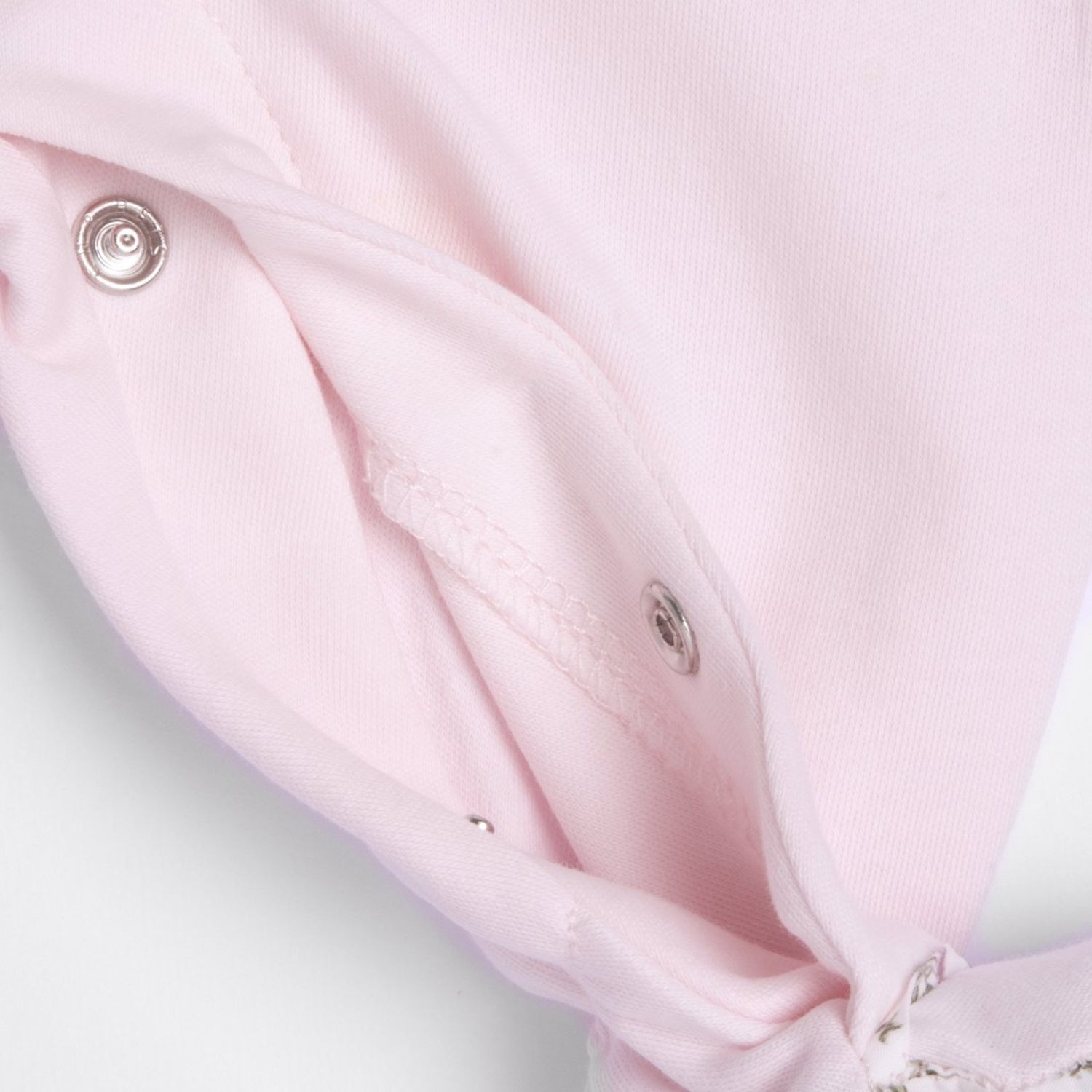 Tutina aperta entrogamba con colletto fiori e gattina - chicco - Chicco