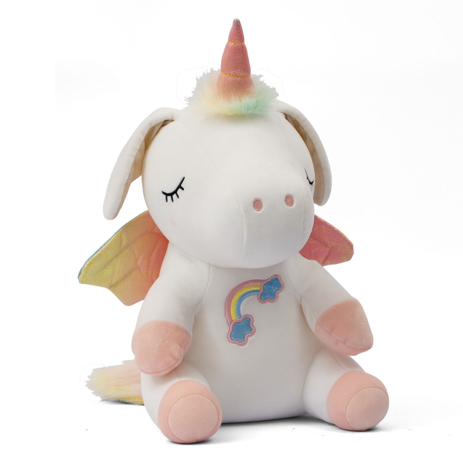 Peluche unicorno interattivo con orecchie movibili - Ami Plush