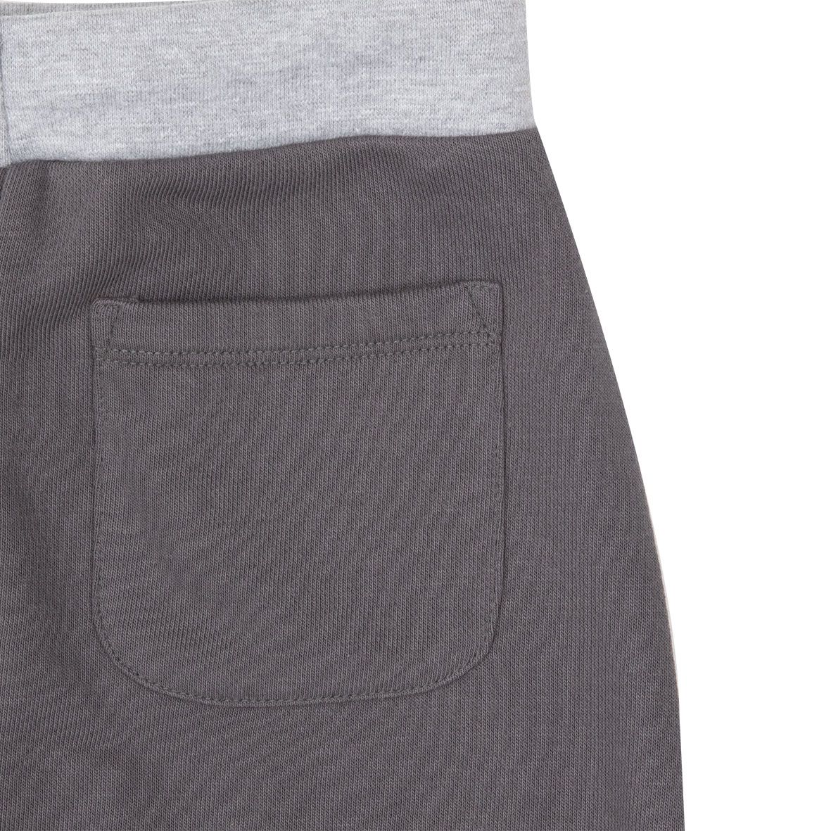 Pantalone french terry bimba grigio - Mawi