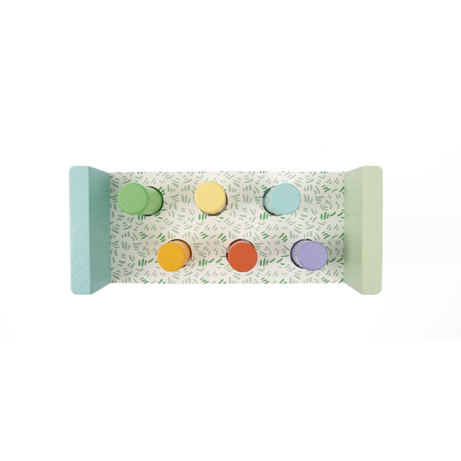 Banco gioco batti batti con martello e pioli colorati - Wood N'play