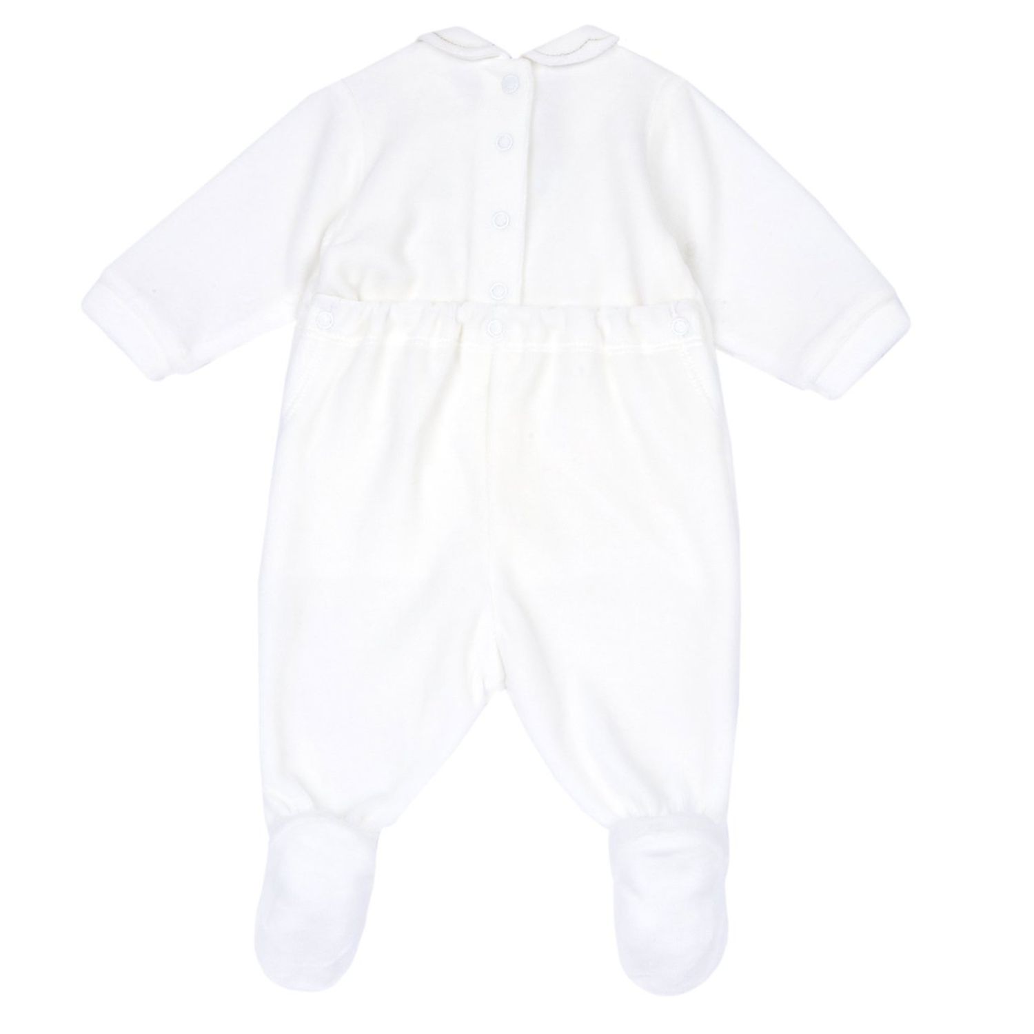 Tutina con apertura patello cigno con pelo - chicco - Chicco