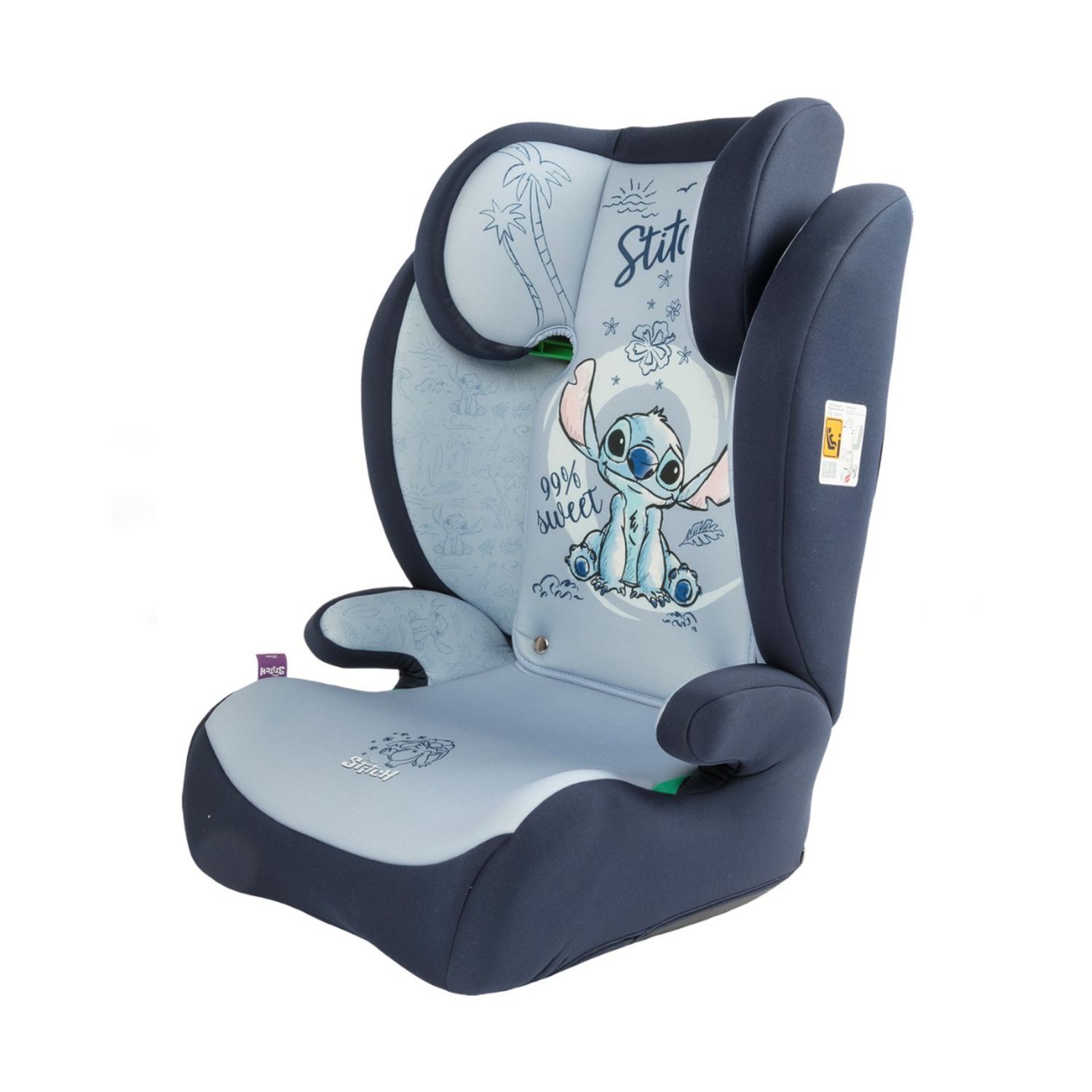 Seggiolino auto pallade stitch 100-150 i-size - disney - Disney