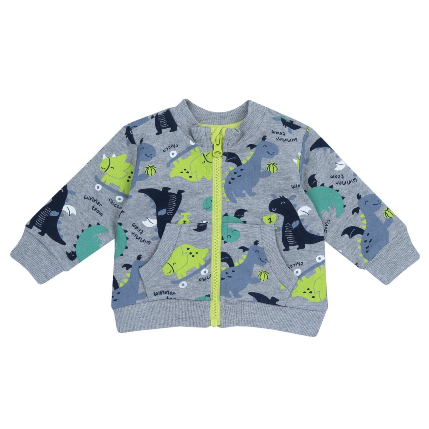 Cardigan fleece fantasia dinosauri - chicco - Chicco
