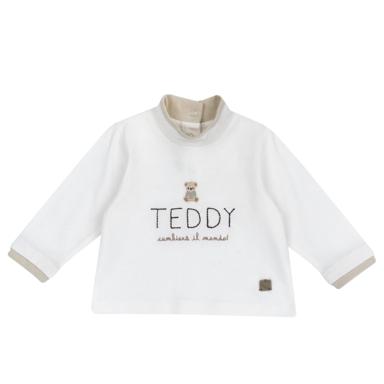 Lupetto panna ricamo teddy - chicco - Chicco