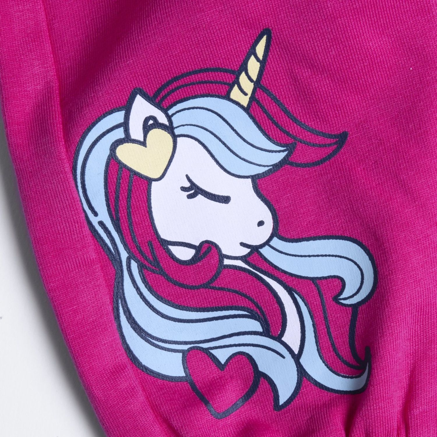 Pantaloni french terry fuxia unicorno - chicco - Chicco