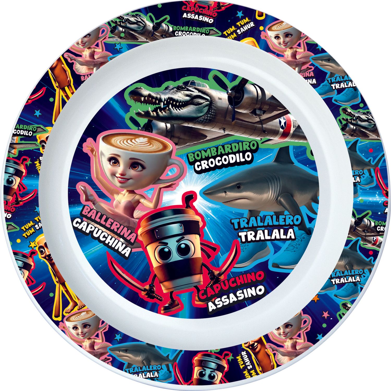 Piatto piano microwave - brainrot - BRAINROT