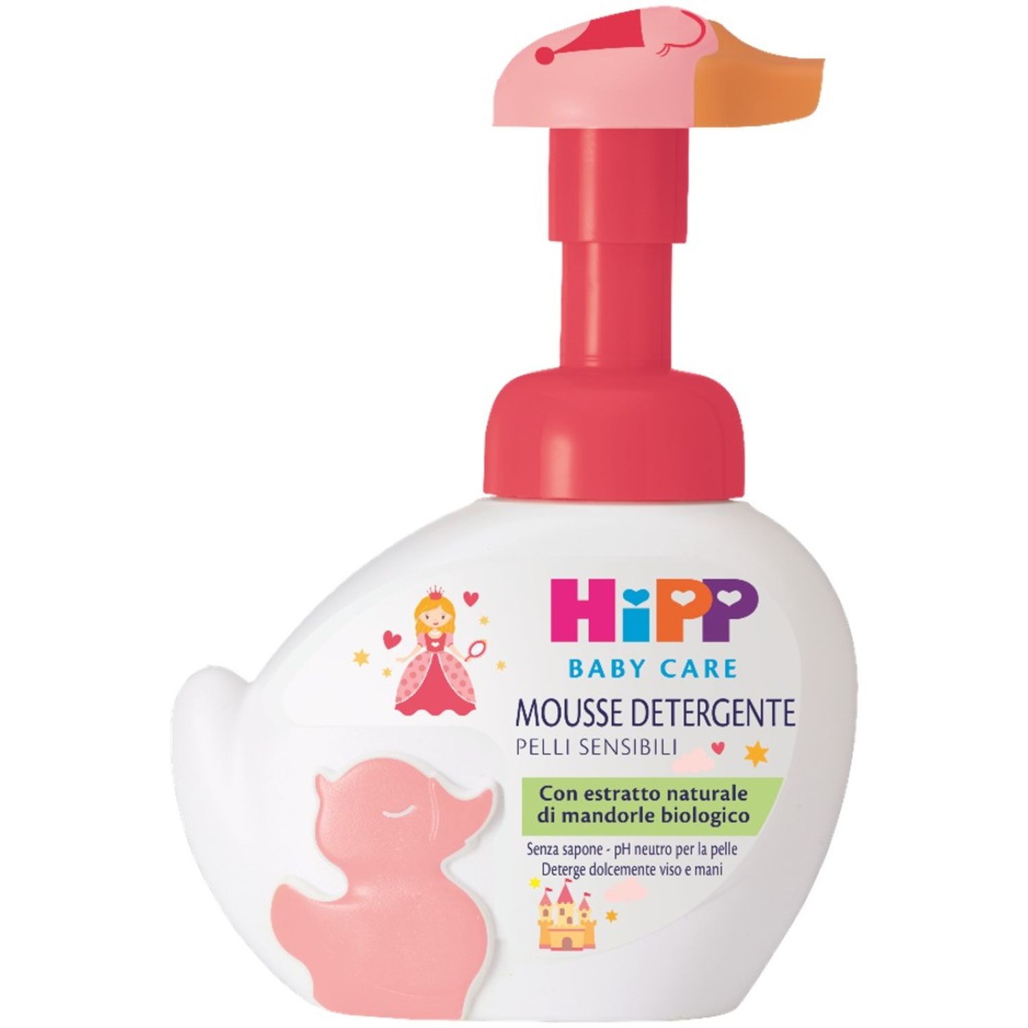 Mousse detergente paperella rosa limited edition 250ml - hipp - Hipp Baby