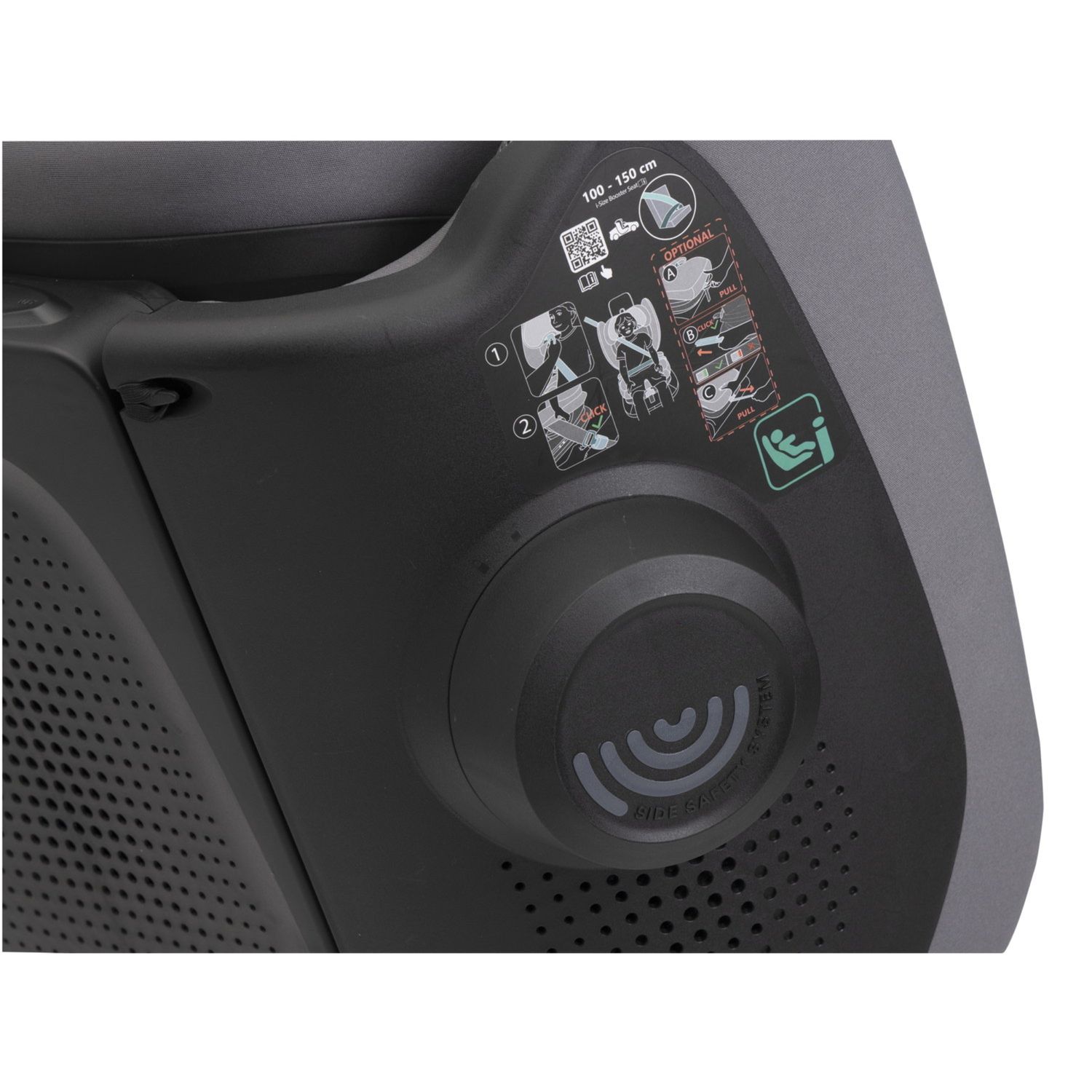 Seggiolino fold&go s i-size glam grey 100-150cm - chicco - Chicco