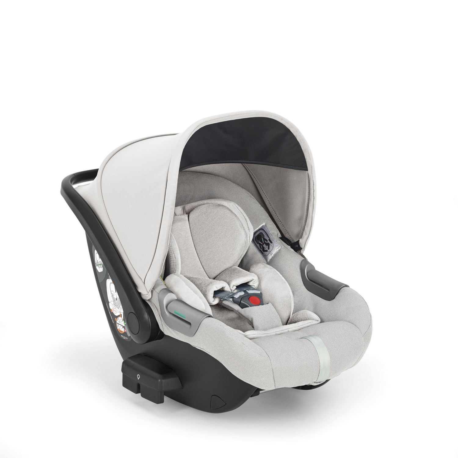 Sistema modulare aptica system quattro colore opal ivory con telaio litio e seggiolino auto darwin infant - inglesina - Inglesina