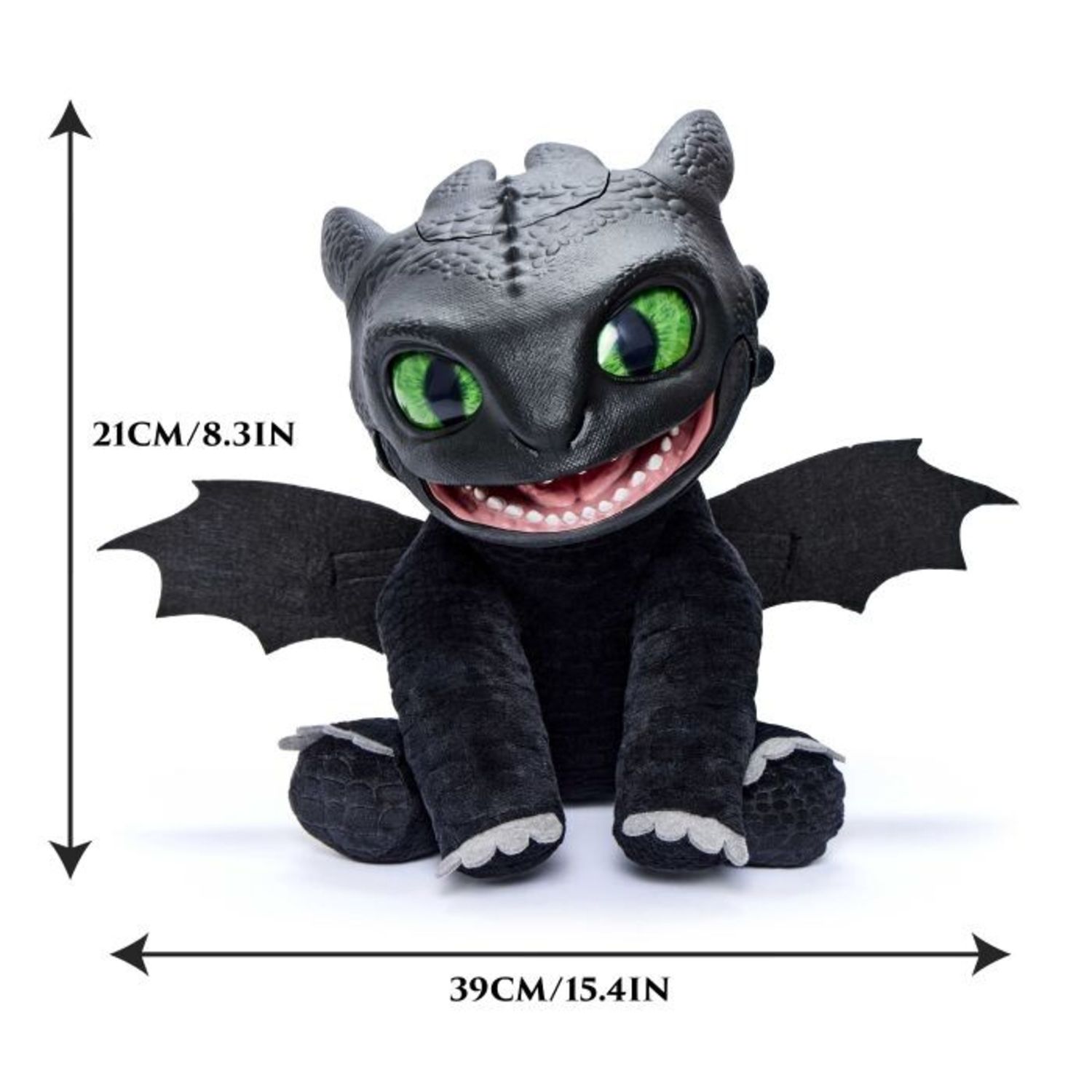 Dragon trainer - sdentato - peluche interattivo - DRAGONS