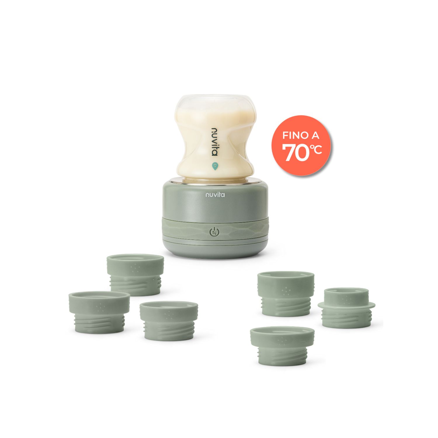 Scaldabiberon portatile universale warm70 - nuvita - Nuvita