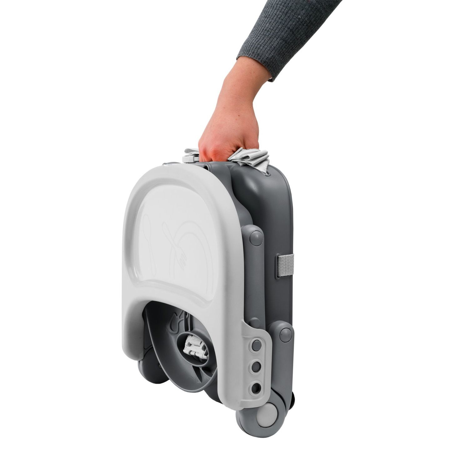 Rialzo sedia portatile pocket snack dark grey - chicco - Chicco