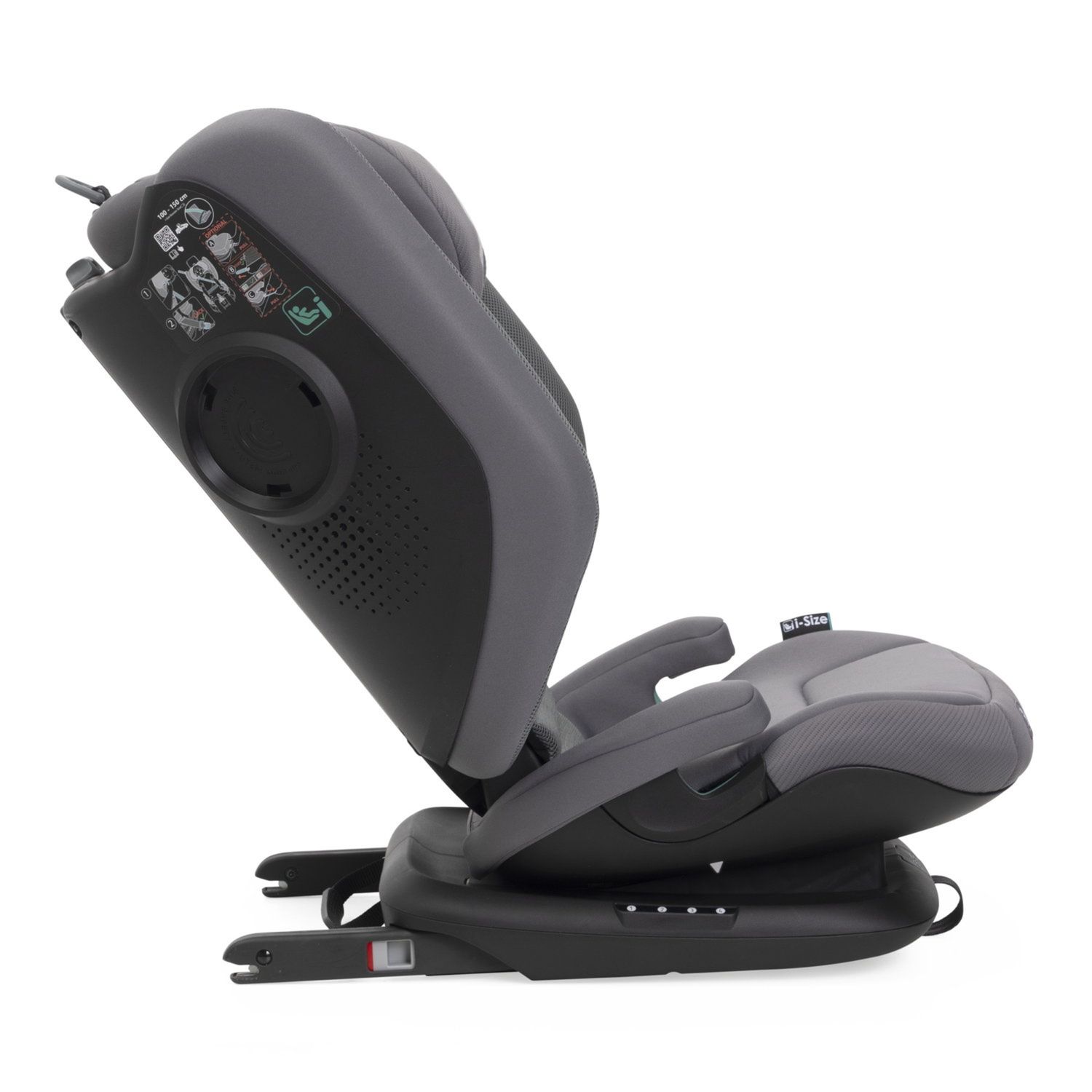 Seggiolino fold&go s i-size glam grey 100-150cm - chicco - Chicco