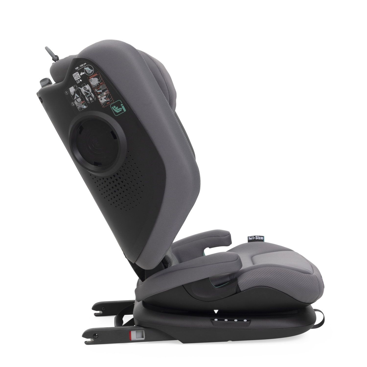 Seggiolino fold&go s i-size glam grey 100-150cm - chicco - Chicco