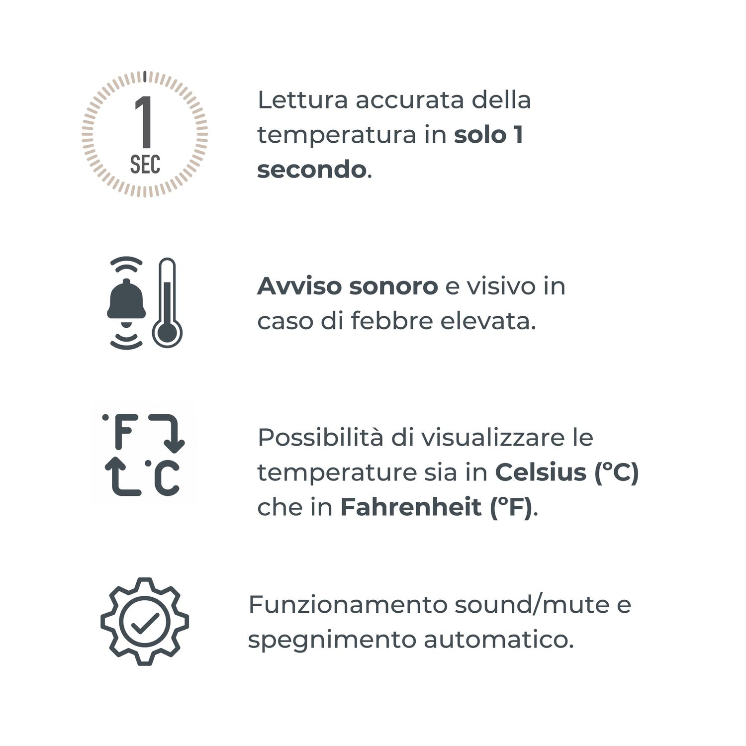 Termometro digitale frontale / auricolare 2075 - nuvita - Nuvita