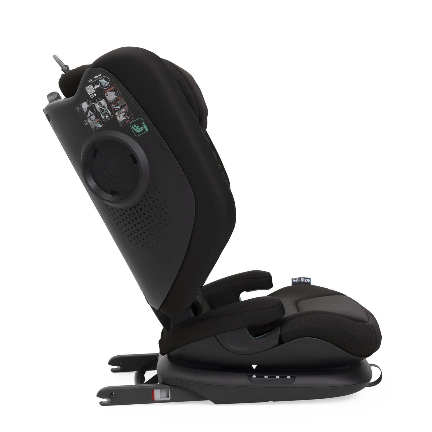 Seggiolino fold&go s i-size posh black 100-150cm - chicco - Chicco